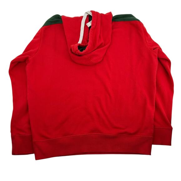 Men's Red Green NHL Minnesota Wild Hockey Hoodie Pullover Sweatshirt Size Large - Picture 5 of 7